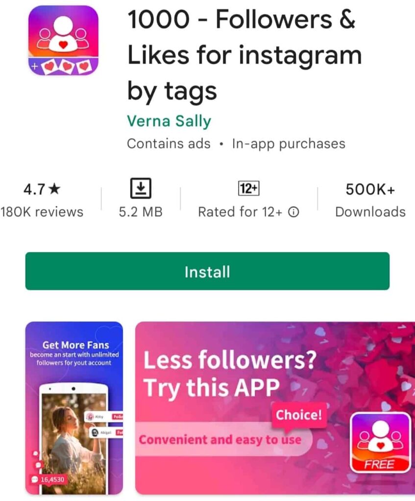 Instagram followers increase apps 2022